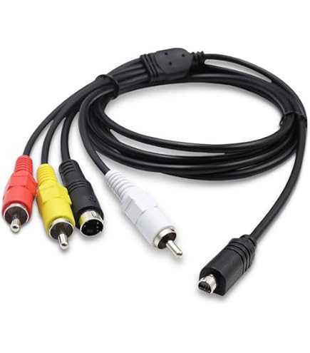 Amazon.com: VMC-15FS Replacement AV A/V TV S-Video Cable VMC-30FS